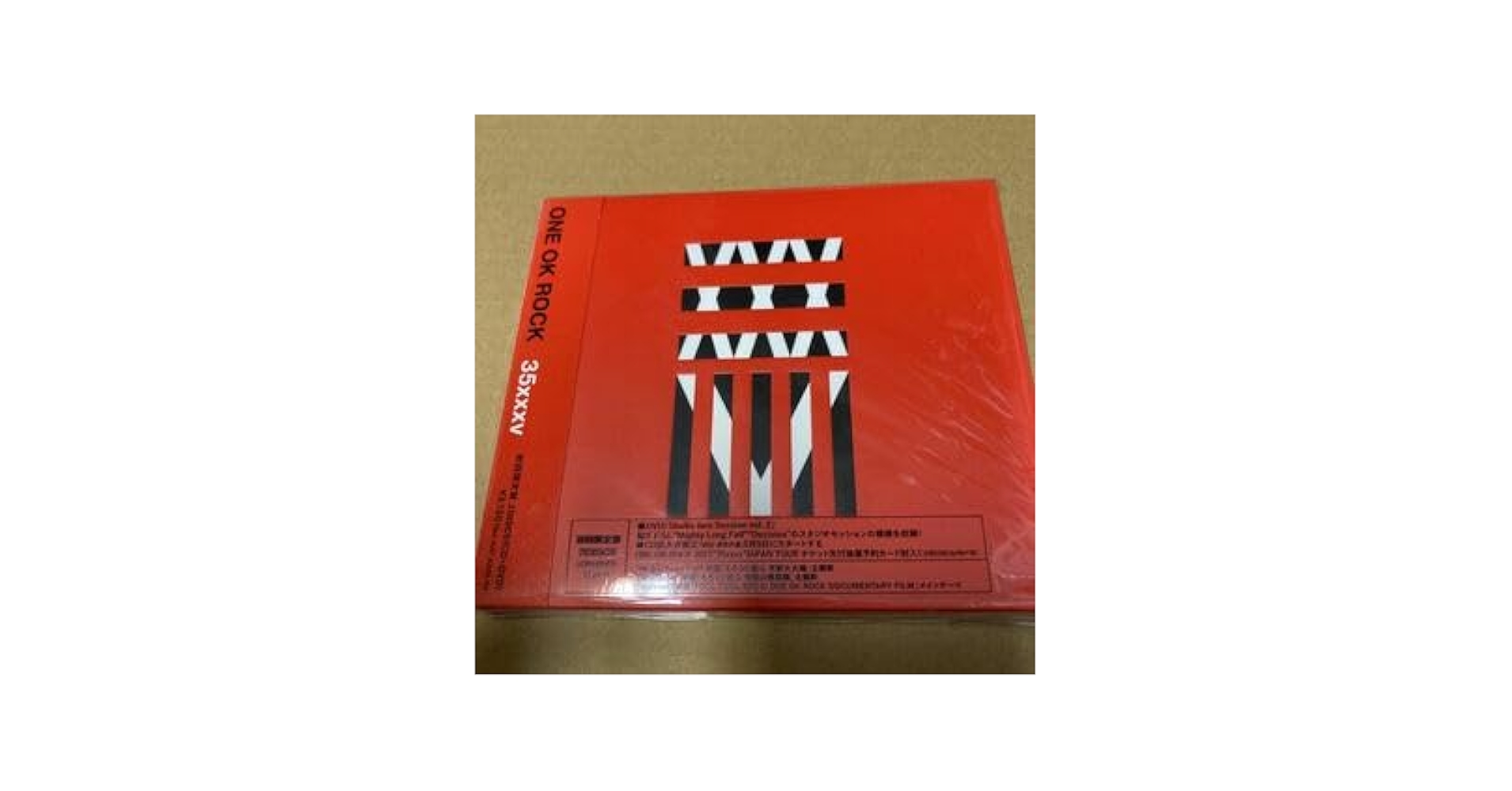 Amazon.co.jp: ONE OK ROCK 35xxxv 初回限定盤 (CD+DVD) ra